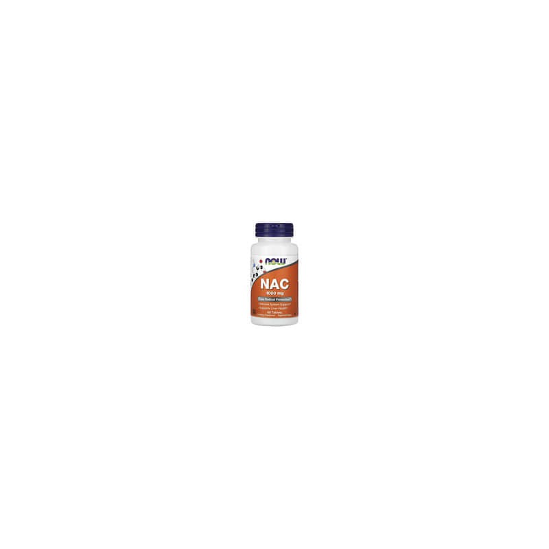 NOW Foods, NAC, 1000 mg, 60 comprimidos