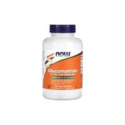NOW Foods, Glucomanano, 1725 mg, 180 cápsulas vegetales (575 mg por cápsula)