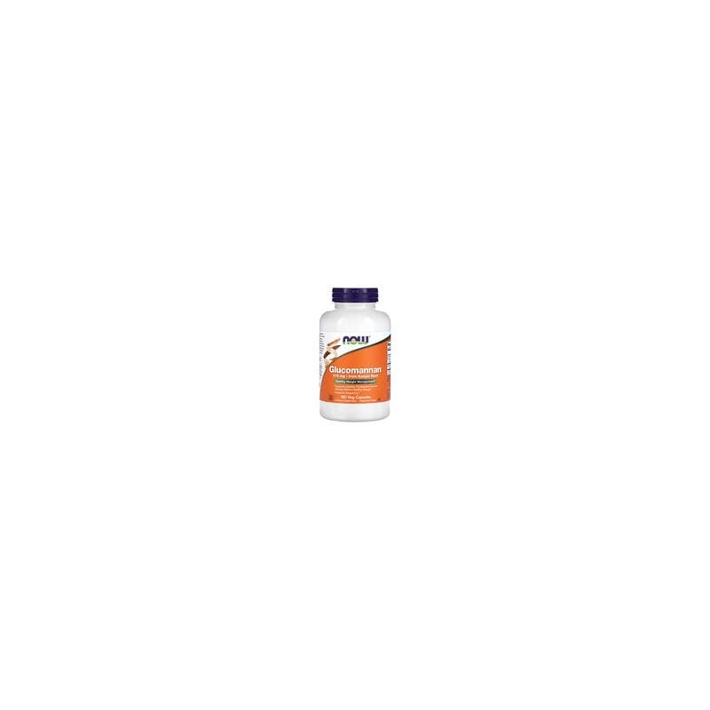 NOW Foods, Glucomanano, 1725 mg, 180 cápsulas vegetales (575 mg por cápsula)