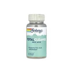 Solaray, TotalCleanse, Suplemento para favorecer el metabolismo del ácido úrico, 60cápsulas vegetales