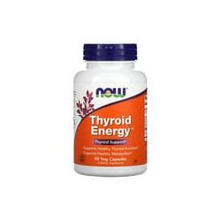 NOW Foods, Energía tiroidea, 90 cápsulas vegetales