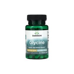Swanson, Glicina, 500 mg, 60 cápsulas vegetales