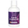 MRM Nutrition, Suplemento líquido con CoQ10 y L-carnitina, Naranja y vainilla, 480ml (16oz.líq.)