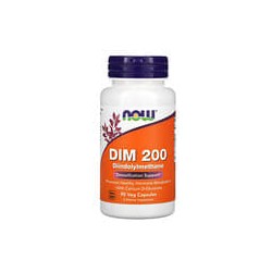NOW Foods, DIM200, 90cápsulas vegetales