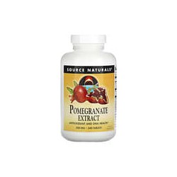 Source Naturals, Extracto de granada, 500 mg, 240 comprimidos