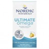 Nordic Naturals, UltimateOmega, Suplemento de aceite de pescado con omega-3, Limón, 1280mg, 60cápsulas blandas (640mg por cápsul