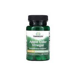 Swanson, Vinagre de sidra de manzana, 200mg, 120comprimidos