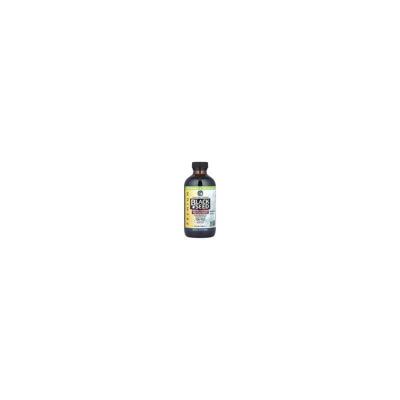 Amazing Herbs, Premium Black Seed™, Aceite de semilla de comino negro 100 % puro prensado en frío, 5 g, 8 oz. líq. (240 ml)