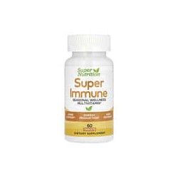 Super Nutrition, Superinmunidad, Suplemento multivitamínico con glutatión que refuerza el sistema inmunitario, 60comprimidos