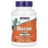 NOW Foods, Boro, 3mg, 250cápsulas vegetales