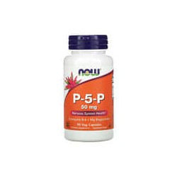 NOW Foods, P5P, 50mg, 90cápsulas vegetales