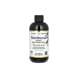 California Gold Nutrition, Sambucus, Saúco para adultos, 240ml (8oz.líq.)
