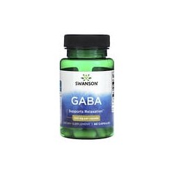 Swanson, Gaba, 250 mg, 60 cápsulas
