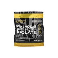 California Gold Nutrition, Sport, Aislado de proteína de suero de leche con sabor a chocolate negro, 2,27kg (5lb)