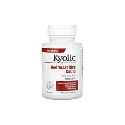 Kyolic, Extracto de ajo envejecido, arroz de levadura roja, más CoQ10, 75 cápsulas