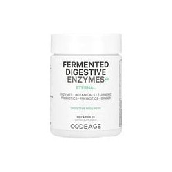 Codeage, Enzimas digestivas fermentadas y más, 90cápsulas