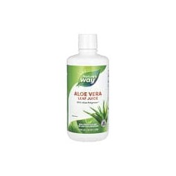 Nature's Way, Zumo de hoja de aloe vera, Sin sabor, 1l (33,8oz.líq.)