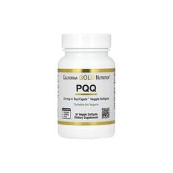 California Gold Nutrition, PQQ, 20mg, 30cápsulas blandas vegetales