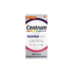 Centrum, Plata para mujeres mayores de 50 años`` 100 comprimidos