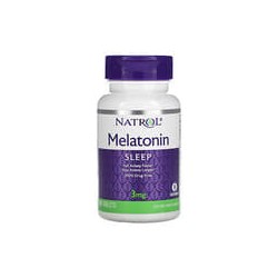 Natrol, Melatonina, 3 mg, 60 comprimidos