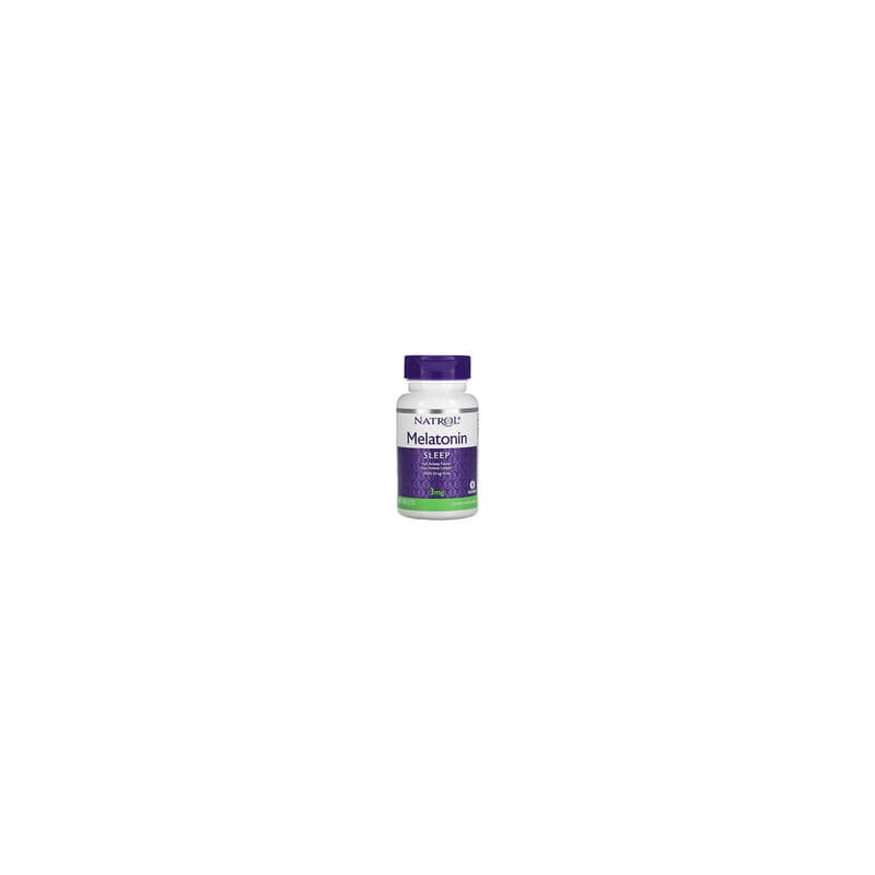 Natrol, Melatonina, 3 mg, 60 comprimidos