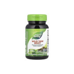 Nature's Way, Raíz de ñame, 700mg, 100cápsulas veganas (350mg por cápsula)