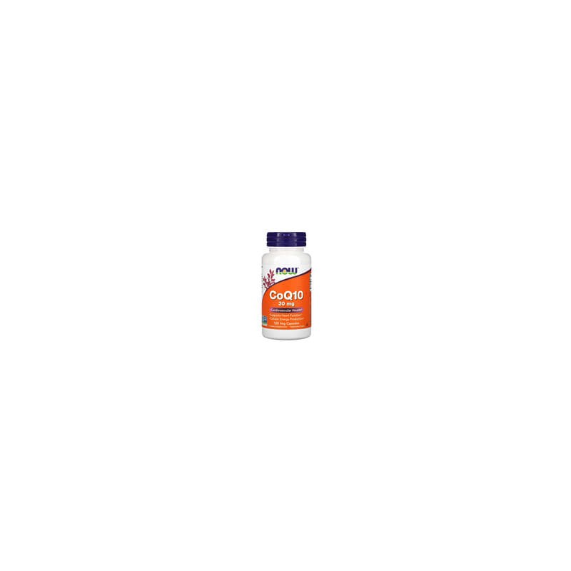 NOW Foods, CoQ10, 30mg, 120cápsulas vegetales
