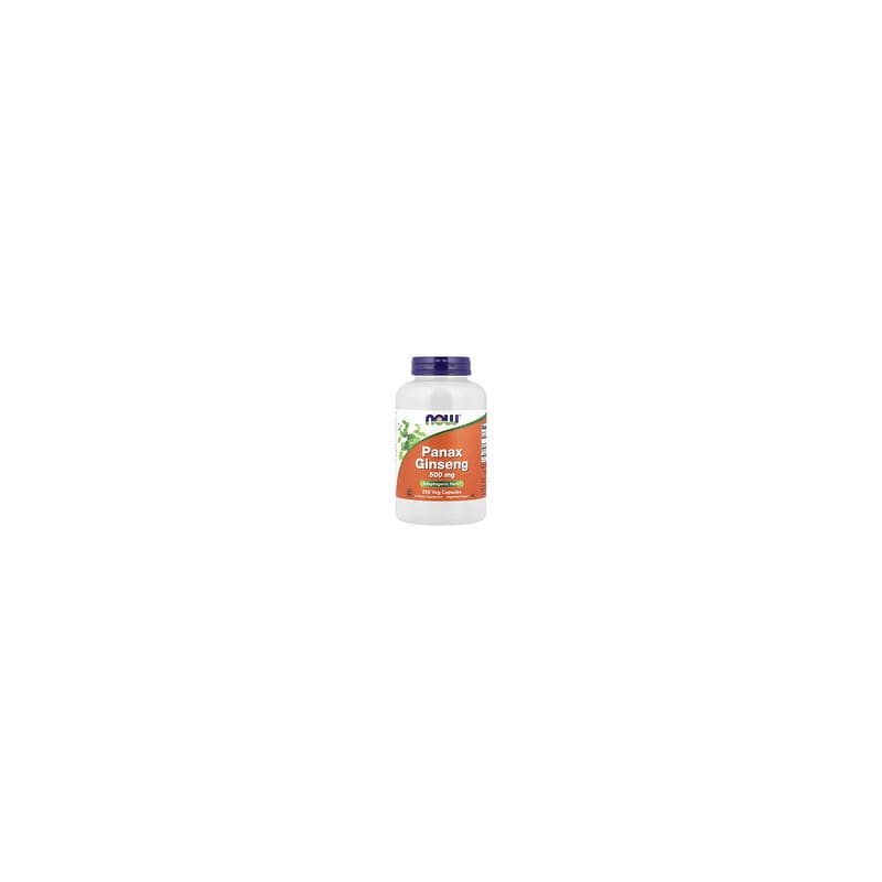 NOW Foods, Panax ginseng, 1000 mg, 250 cápsulas vegetales (500 mg por cápsula)