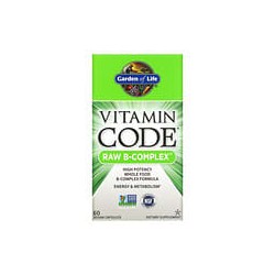 Garden of Life, Vitamin Code, RAW B-Complex, 60 Vegan Capsules