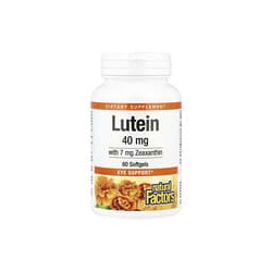 Natural Factors, Luteína, 40mg, 60cápsulas blandas