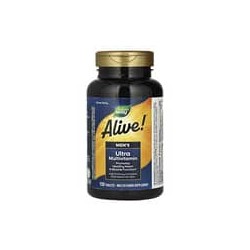 Nature's Way, Alive!, Ultra multivitamínico para hombres, 150 comprimidos