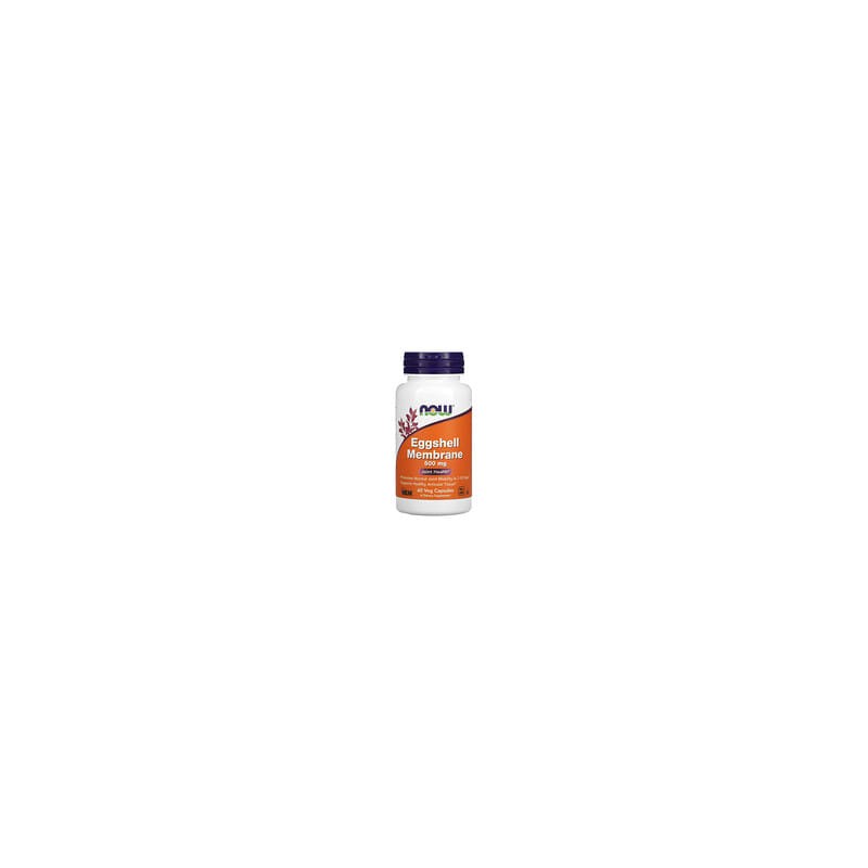 NOW Foods, Membrana de cáscara de huevo, 500mg, 60cápsulas vegetarianas