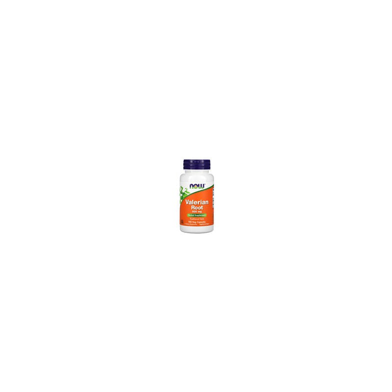 NOW Foods, Raíz de valeriana, 500 mg, 100 cápsulas vegetales