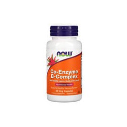 NOW Foods, ComplejoB de coenzimas, 60cápsulas vegetales