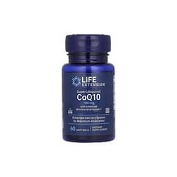 Life Extension, CoQ10 en forma de superubiquinol con EnhacedMitochondrialSupport™, 100mg, 60cápsulas blandas