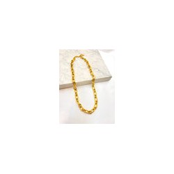 Cadena Oval Chunky Acero