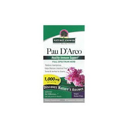 Nature's Answer, Pau D'Arco, 1000 mg, 90 cápsulas vegetales (500 mg por cápsula)