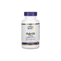 21st Century, Aceite de pescado, 1000 mg, 120 softgels