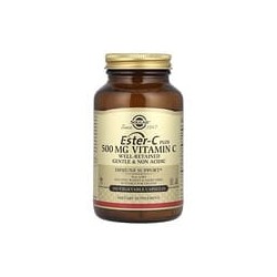 Solgar, Ester-C Plus, Vitamina C, 500 mg, 100 cápsulas vegetales