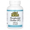 Natural Factors, Fosfatidilcolina, 420mg, 90cápsulas blandas