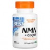 Doctor's Best, NMN 150mg y CoQ10 50mg, 60cápsulas vegetales