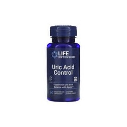 Life Extension, Control del ácido úrico, 500 mg, 60 cápsulas vegetales