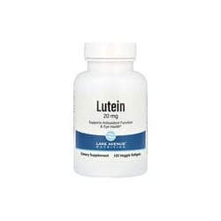 Lake Avenue Nutrition, Luteína, 20mg, 120cápsulas blandas vegetales
