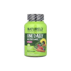 NATURELO, Suplemento multivitamínico de una ingesta diaria, Para mujeres, 120cápsulas vegetales