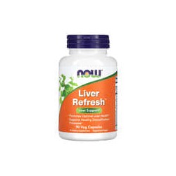 NOW Foods, Liver Refresh, 90 cápsulas vegetales