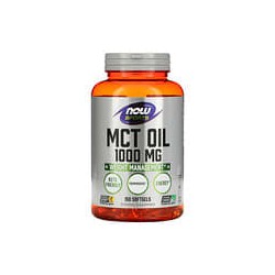 NOW Foods, Sports, MCT Oil, 1000 mg, 150 Cápsulas Blandas
