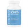 BodyBio, Butirato de sodio, 60 cápsulas sin OGM