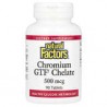 Natural Factors, Quelato de cromoFTG, 500mcg, 90 comprimidos