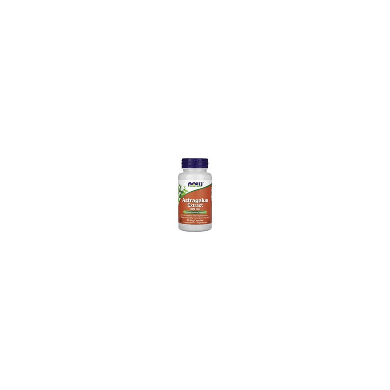 NOW Foods, Extracto de astrágalo, 500mg, 90cápsulas vegetales