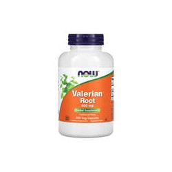 NOW Foods, Raíz de valeriana, 500mg, 250cápsulas vegetales